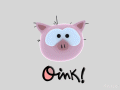 wallpaper - Oink! 3D - by Azusa